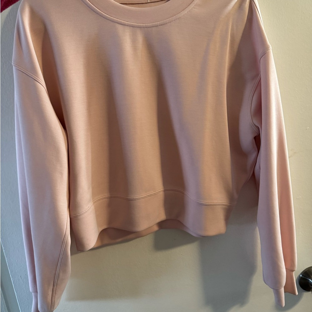 Lululemon Pink Crewneck Sweatshirt